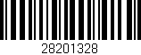 Código de barras (EAN, GTIN, SKU, ISBN): '28201328'