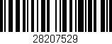Código de barras (EAN, GTIN, SKU, ISBN): '28207529'