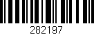 Código de barras (EAN, GTIN, SKU, ISBN): '282197'