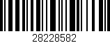 Código de barras (EAN, GTIN, SKU, ISBN): '28228582'