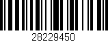 Código de barras (EAN, GTIN, SKU, ISBN): '28229450'