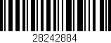 Código de barras (EAN, GTIN, SKU, ISBN): '28242884'