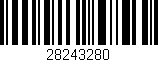 Código de barras (EAN, GTIN, SKU, ISBN): '28243280'