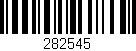 Código de barras (EAN, GTIN, SKU, ISBN): '282545'