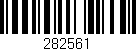 Código de barras (EAN, GTIN, SKU, ISBN): '282561'
