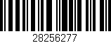Código de barras (EAN, GTIN, SKU, ISBN): '28256277'