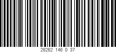 Código de barras (EAN, GTIN, SKU, ISBN): '28262_146_0_37'