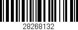 Código de barras (EAN, GTIN, SKU, ISBN): '28268132'