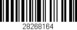 Código de barras (EAN, GTIN, SKU, ISBN): '28268164'