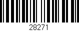Código de barras (EAN, GTIN, SKU, ISBN): '28271'
