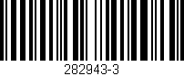 Código de barras (EAN, GTIN, SKU, ISBN): '282943-3'