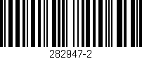 Código de barras (EAN, GTIN, SKU, ISBN): '282947-2'