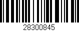 Código de barras (EAN, GTIN, SKU, ISBN): '28300845'