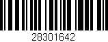 Código de barras (EAN, GTIN, SKU, ISBN): '28301642'