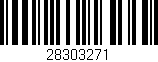 Código de barras (EAN, GTIN, SKU, ISBN): '28303271'