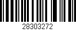 Código de barras (EAN, GTIN, SKU, ISBN): '28303272'