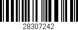 Código de barras (EAN, GTIN, SKU, ISBN): '28307242'