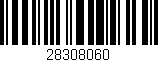 Código de barras (EAN, GTIN, SKU, ISBN): '28308060'