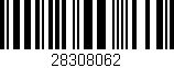 Código de barras (EAN, GTIN, SKU, ISBN): '28308062'
