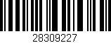 Código de barras (EAN, GTIN, SKU, ISBN): '28309227'