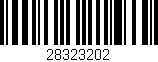 Código de barras (EAN, GTIN, SKU, ISBN): '28323202'