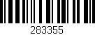 Código de barras (EAN, GTIN, SKU, ISBN): '283355'