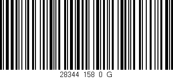 Código de barras (EAN, GTIN, SKU, ISBN): '28344_158_0_G'