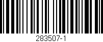Código de barras (EAN, GTIN, SKU, ISBN): '283507-1'