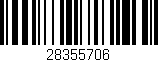 Código de barras (EAN, GTIN, SKU, ISBN): '28355706'