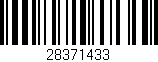 Código de barras (EAN, GTIN, SKU, ISBN): '28371433'