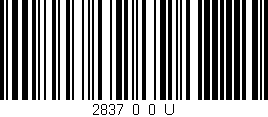 Código de barras (EAN, GTIN, SKU, ISBN): '2837_0_0_U'