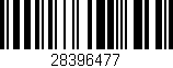 Código de barras (EAN, GTIN, SKU, ISBN): '28396477'