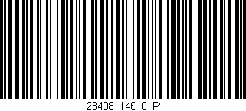 Código de barras (EAN, GTIN, SKU, ISBN): '28408_146_0_P'