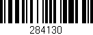 Código de barras (EAN, GTIN, SKU, ISBN): '284130'
