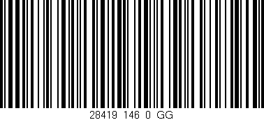 Código de barras (EAN, GTIN, SKU, ISBN): '28419_146_0_GG'