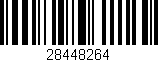 Código de barras (EAN, GTIN, SKU, ISBN): '28448264'