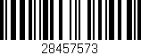 Código de barras (EAN, GTIN, SKU, ISBN): '28457573'
