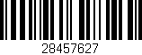 Código de barras (EAN, GTIN, SKU, ISBN): '28457627'