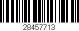 Código de barras (EAN, GTIN, SKU, ISBN): '28457713'