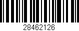 Código de barras (EAN, GTIN, SKU, ISBN): '28462126'