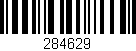 Código de barras (EAN, GTIN, SKU, ISBN): '284629'