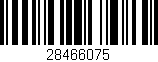 Código de barras (EAN, GTIN, SKU, ISBN): '28466075'
