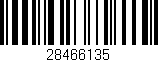 Código de barras (EAN, GTIN, SKU, ISBN): '28466135'