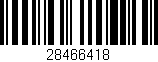 Código de barras (EAN, GTIN, SKU, ISBN): '28466418'