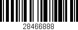 Código de barras (EAN, GTIN, SKU, ISBN): '28466888'