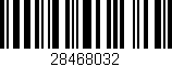 Código de barras (EAN, GTIN, SKU, ISBN): '28468032'
