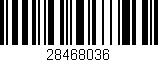 Código de barras (EAN, GTIN, SKU, ISBN): '28468036'