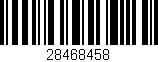 Código de barras (EAN, GTIN, SKU, ISBN): '28468458'
