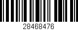 Código de barras (EAN, GTIN, SKU, ISBN): '28468476'