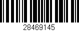 Código de barras (EAN, GTIN, SKU, ISBN): '28469145'